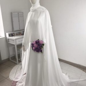 Robe de mariée modeste hijab musulmane islam France international - robe de mariée safa